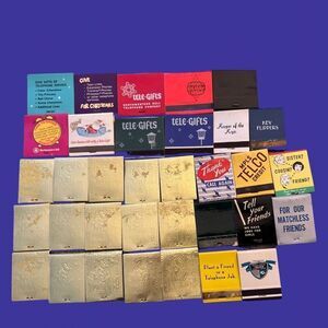 34 Vintage Northwestern Bell Matchbooks Telco TeleGifts Jobs Unstruck